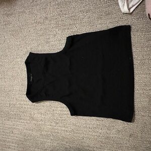 Zara Elegant Black Tank Top